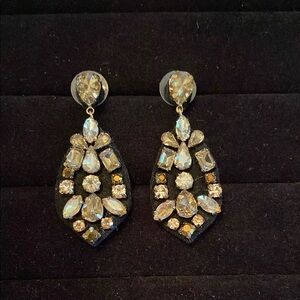 Banana Republic Gold and Silver Drop Earrings